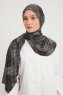 Nurgul - Hijab Estampada Negro