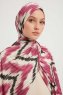 Tansu - Hijab Estampada Rosa Oscuro