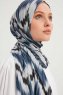 Tansu - Hijab Estampada Azul Marino