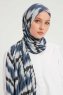 Tansu - Hijab Estampada Azul Marino