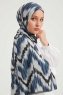 Tansu - Hijab Estampada Azul Marino