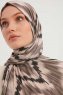 Tansu - Hijab Estampada Marrón Claro