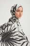 Ezmeray - Hijab Estampada Antracita