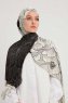Fadime - Hijab Estampada Blanco