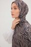 Hafiz - Hijab Estampada Púrpura