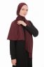 Farah - Hijab Jersey Ciruelas