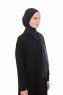 Farah - Hijab Jersey Azul Marino