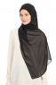 Hiyab Chiffon - Negro