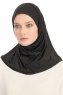 Yazmin - 4 piezas Hijab Amira Negro Ready To Wear