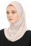 Yazmin - Hijab Amira Gris Claro Ready To Wear