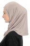 Yazmin - Hijab Amira Marrón Claro Ready To Wear
