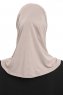 Yazmin - Hijab Amira Marrón Claro Ready To Wear