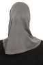 Yazmin - Hijab Amira Gris Oscuro Ready To Wear