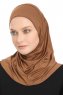 Yazmin - Hijab Amira Marrón Ready To Wear