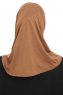 Yazmin - Hijab Amira Marrón Ready To Wear