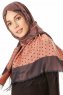 Alev - Hijab Estampado Salmón