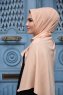 Alida - Hijab De Algodón Beige - Mirach