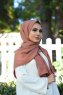 Alida - Hijab De Algodón Dark Rose - Mirach