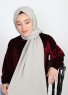 Alida - Hijab De Algodón Taupe - Mirach