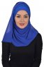 Alva - Hijab & Pañuelo Práctico Azul