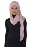 Alva - Hijab & Pañuelo Práctico Rosa De Antaño