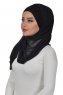 Alva - Hijab & Pañuelo Práctico Negro