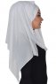 Alva - Hijab & Pañuelo Práctico Blanco