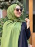 Alvina - Hijab De Jazz Verde Claro - Mirach
