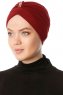 Arwa - Turbante Crepe Chiffon Burdeos - Sehr-i Sal