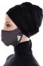 Asli - Hijab Sport Mascarilla Antracita / Cubierta De La Cara