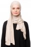 Asya - Hijab Práctico Viscosa Taupe Claro