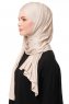 Asya - Hijab Práctico Viscosa Taupe Claro