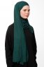 Asya - Hijab Práctico Viscosa Verde Oscuro