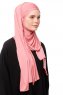 Asya - Hijab Práctico Viscosa Rosa Oscuro
