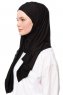 Asya - Hijab Práctico Viscosa Negro