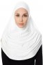 Ava - Hijab Al Amira Crema One-Piece - Ecardin