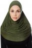 Ava - Hijab Al Amira Caqui One-Piece - Ecardin