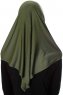 Ava - Hijab Al Amira Caqui One-Piece - Ecardin