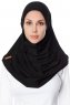 Ava - Hijab Al Amira Negro One-Piece - Ecardin