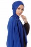 Ayla - Hijab Chiffon Azul