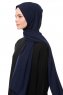 Aylin - Hijab Medine Silk Azul Marino - Gülsoy