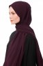 Aylin - Hijab Medine Silk Morado Oscuro - Gülsoy