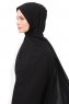 Aylin - Hijab Medine Silk Negro - Gülsoy