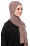 Aylin - Hijab Medine Silk Taupe - Gülsoy