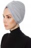 Aynur - Turbante Gris Claro