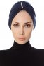 Aynur - Turbante Azul Marino