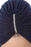 Aynur - Turbante Azul Marino