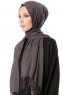 Aysel - Hijab Pashmina Antracita - Gülsoy