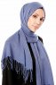 Aysel - Hijab Pashmina Mar Azul - Gülsoy