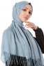 Aysel - Hijab Pashmina Índigo - Gülsoy